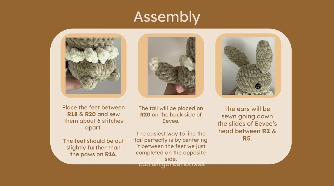 Crochet Your Own Lil Eevee with This Free Pattern