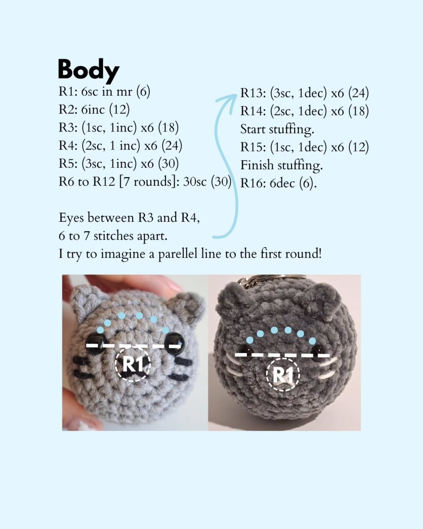 Crochet Your Own Mini Cat Loaf with This Free Pattern