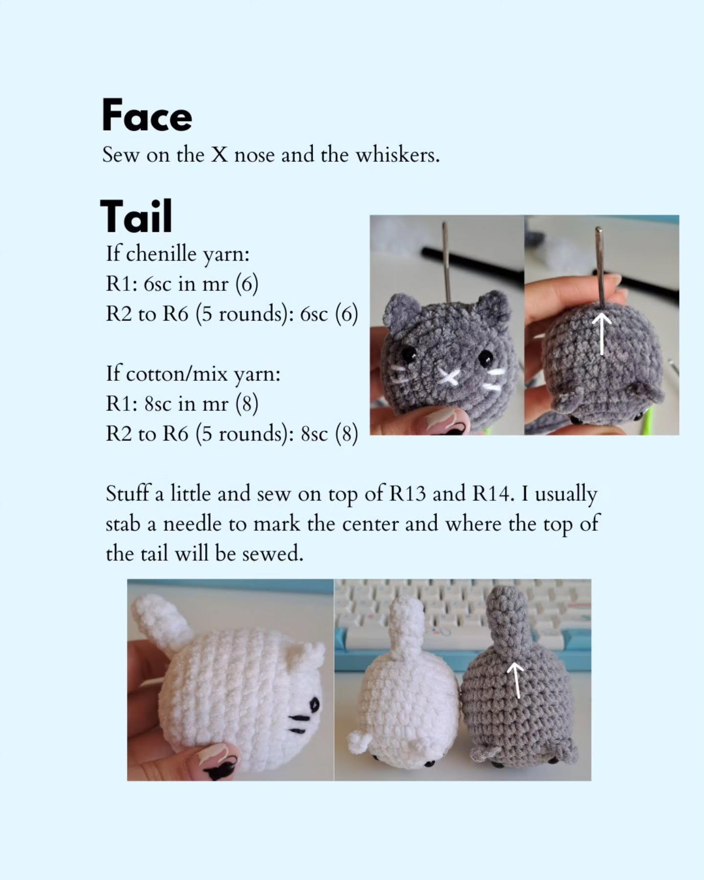 Crochet Your Own Mini Cat Loaf with This Free Pattern