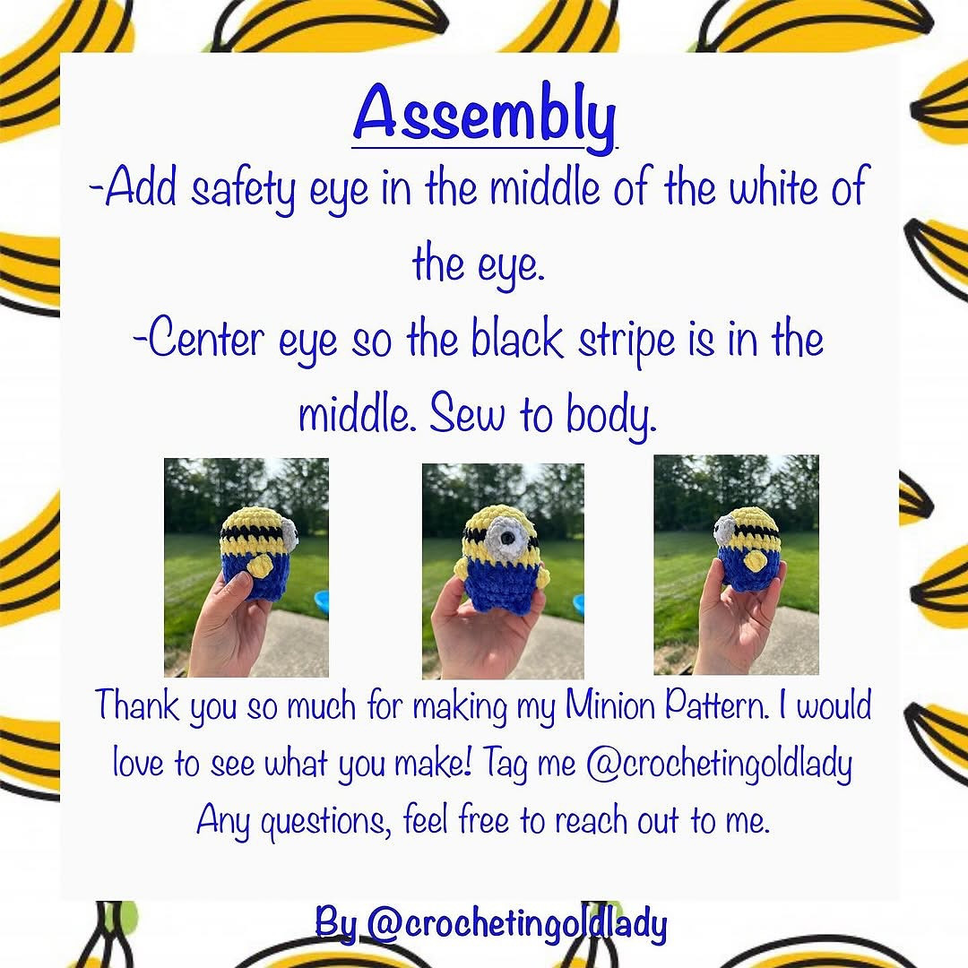 Crochet Your Own Minion with This Free Pattern Guide