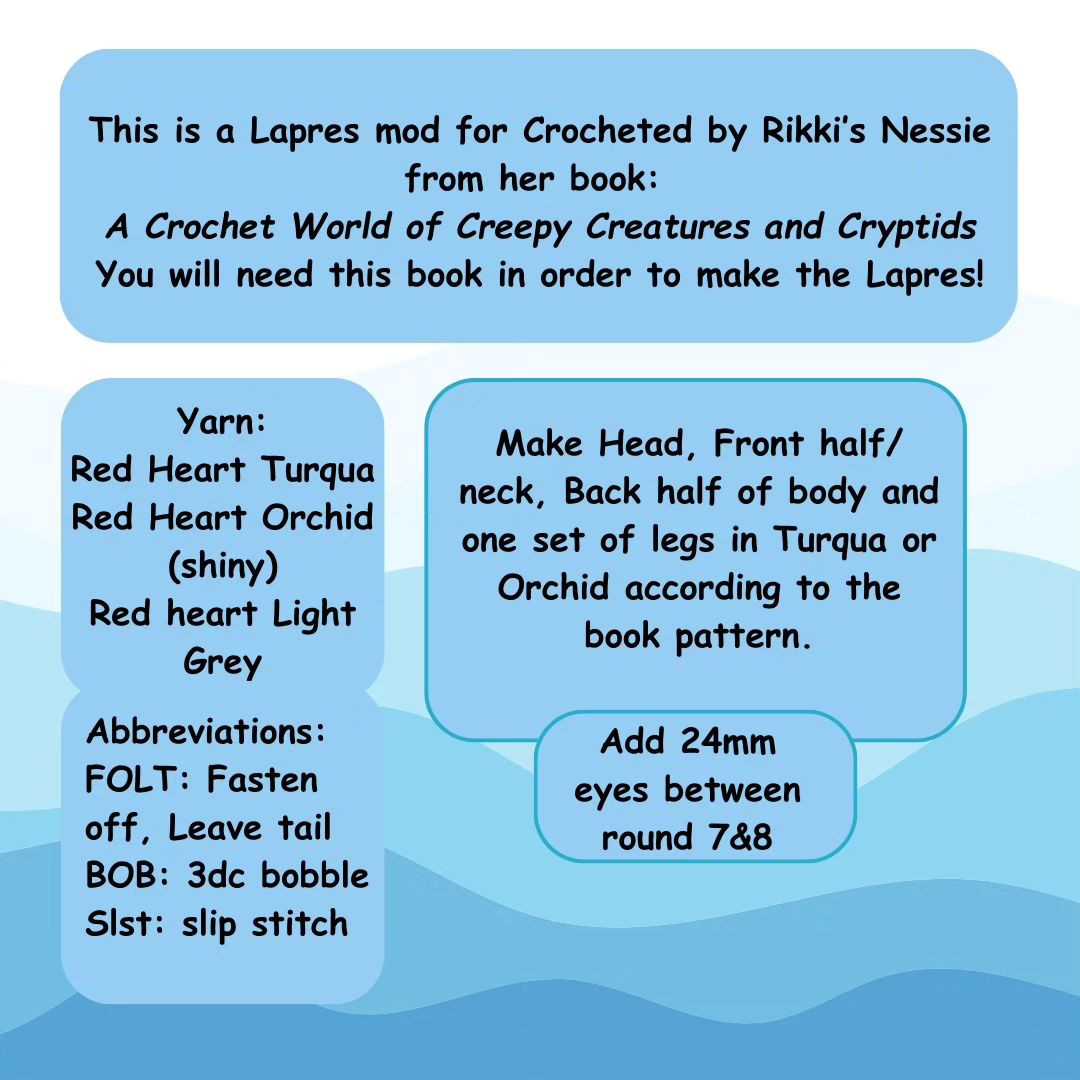 Crochet Your Own Nessie with This Fun Pattern