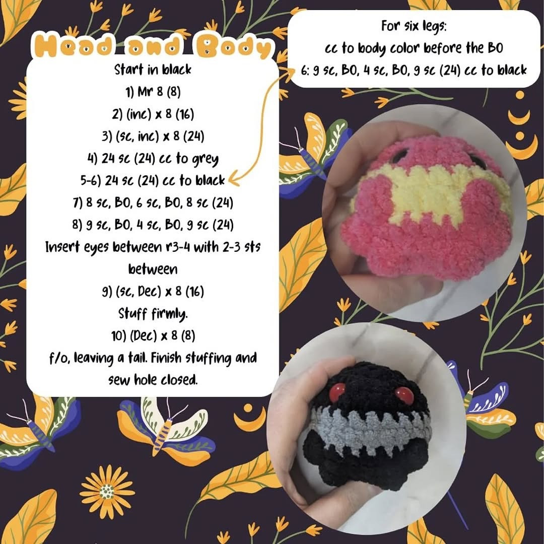 Crochet Your Own Pocket Mothman with This Cute Pattern