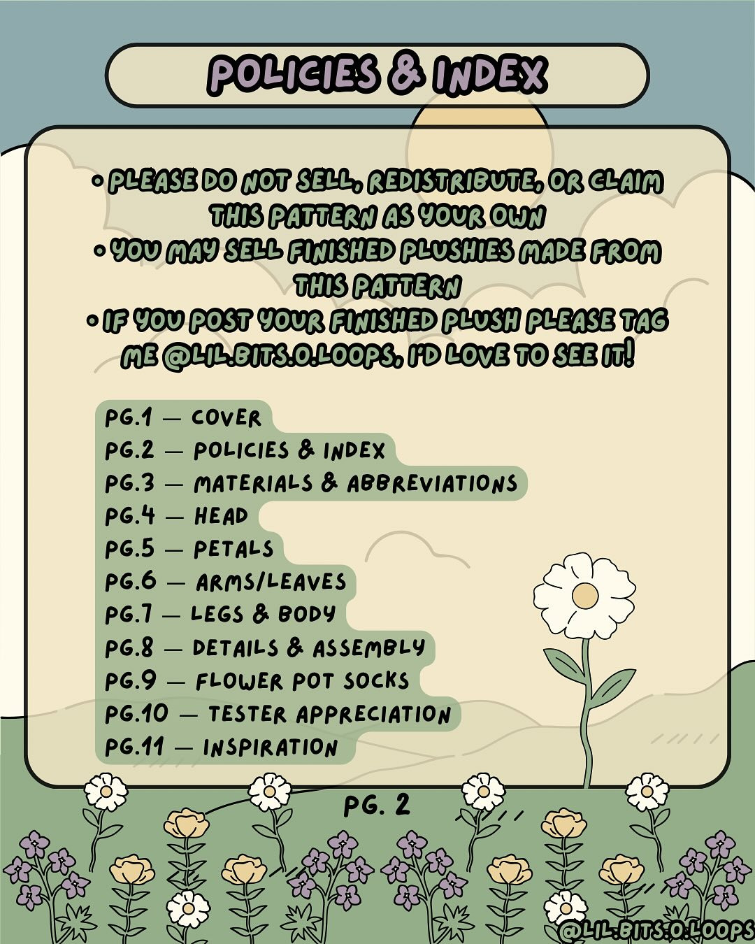 Crochet Your Own Wilton the Wildflower: Free Intermediate Pattern