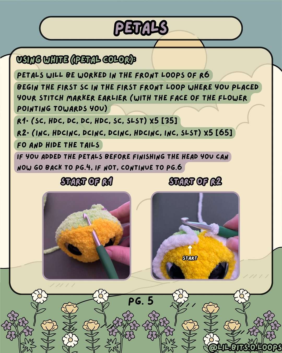 Crochet Your Own Wilton the Wildflower: Free Intermediate Pattern