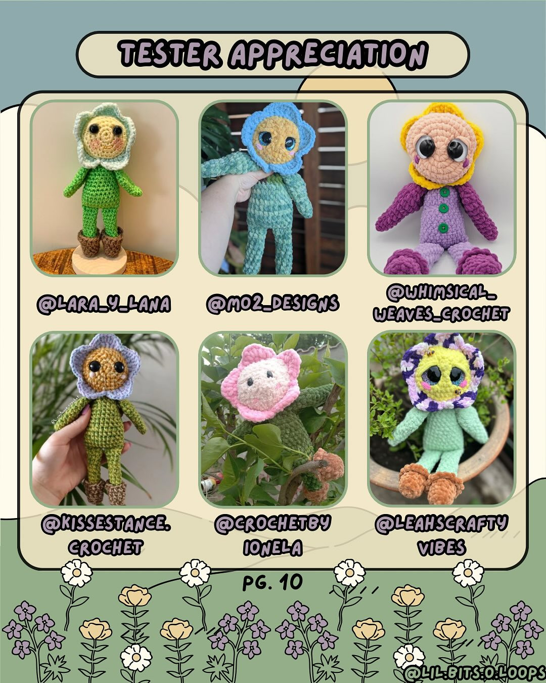 Crochet Your Own Wilton the Wildflower: Free Intermediate Pattern