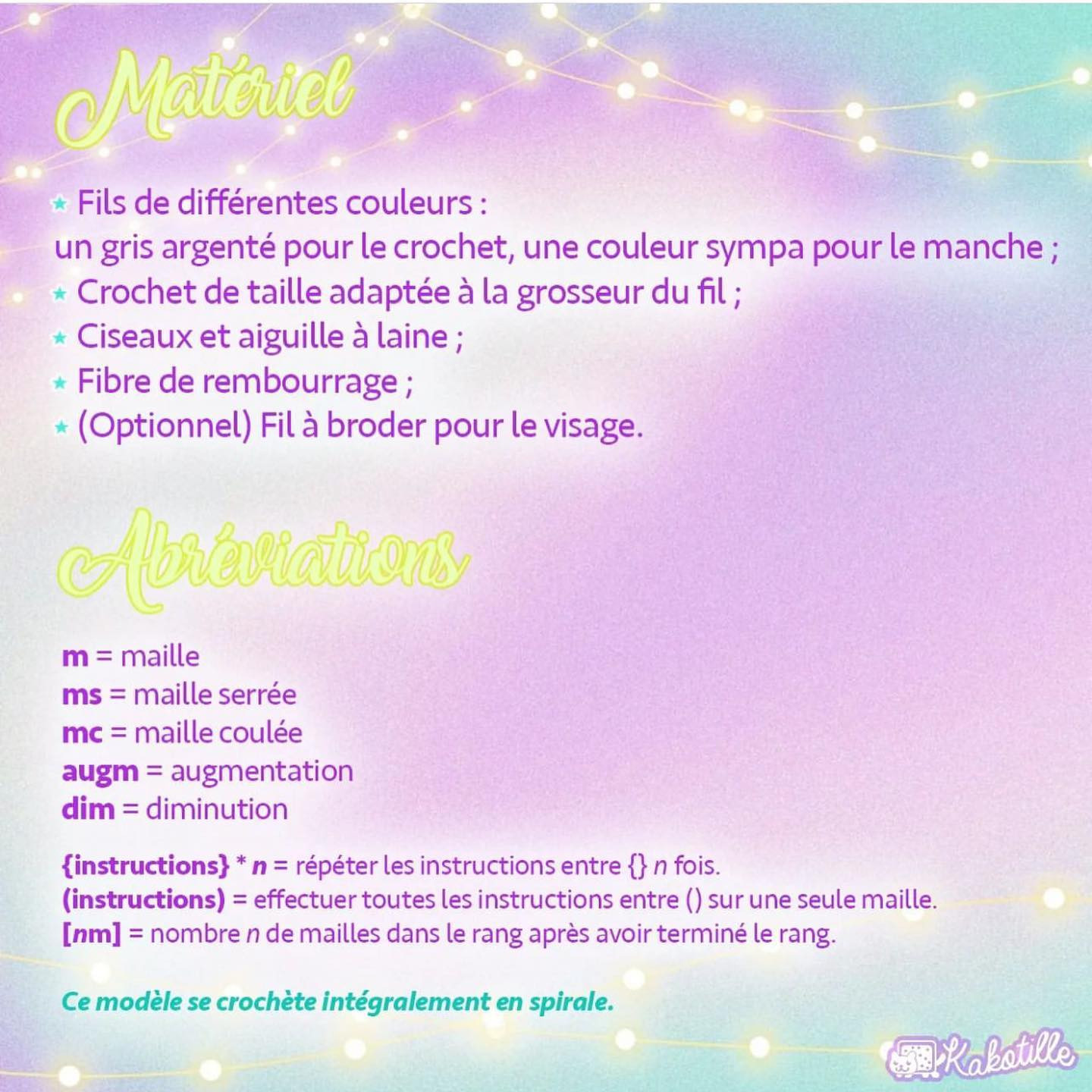 Crochy: Modèle gratuit de crochet amusant et coloré