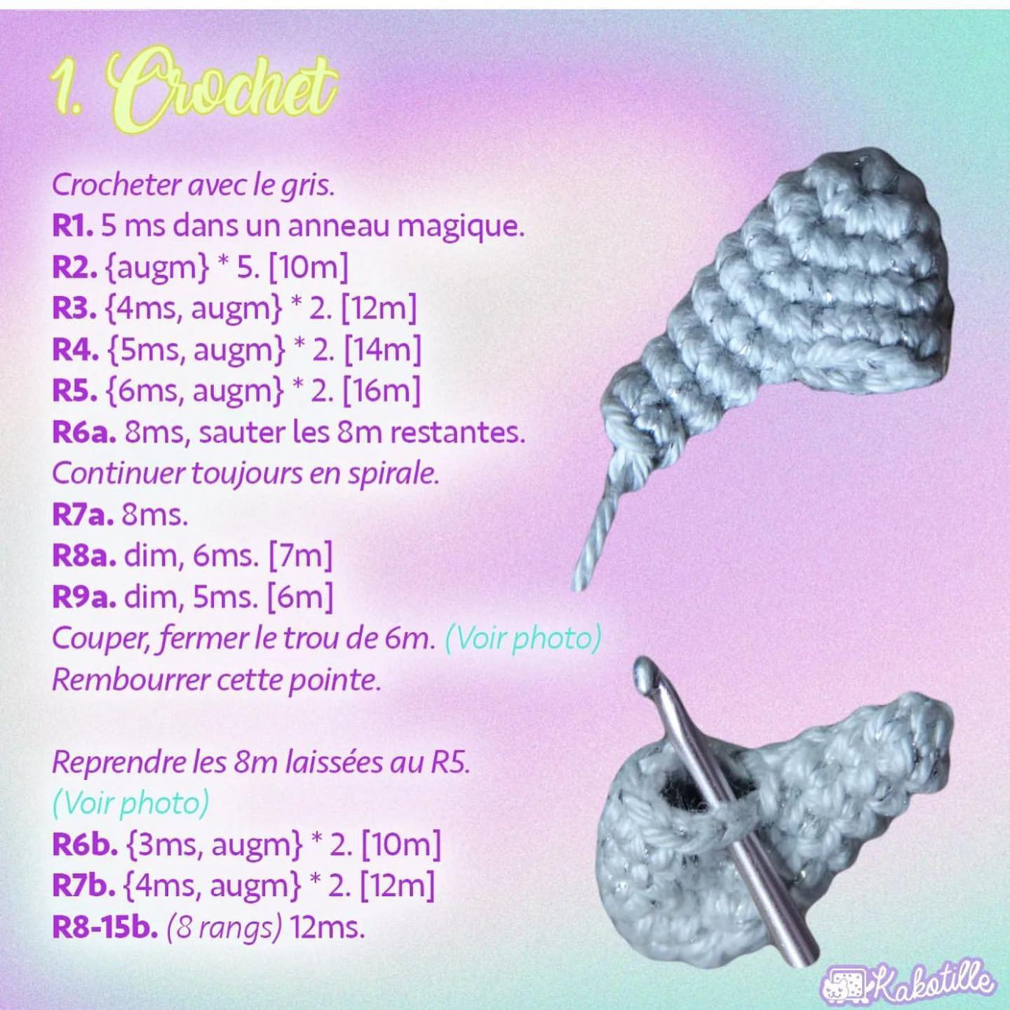 Crochy: Modèle gratuit de crochet amusant et coloré