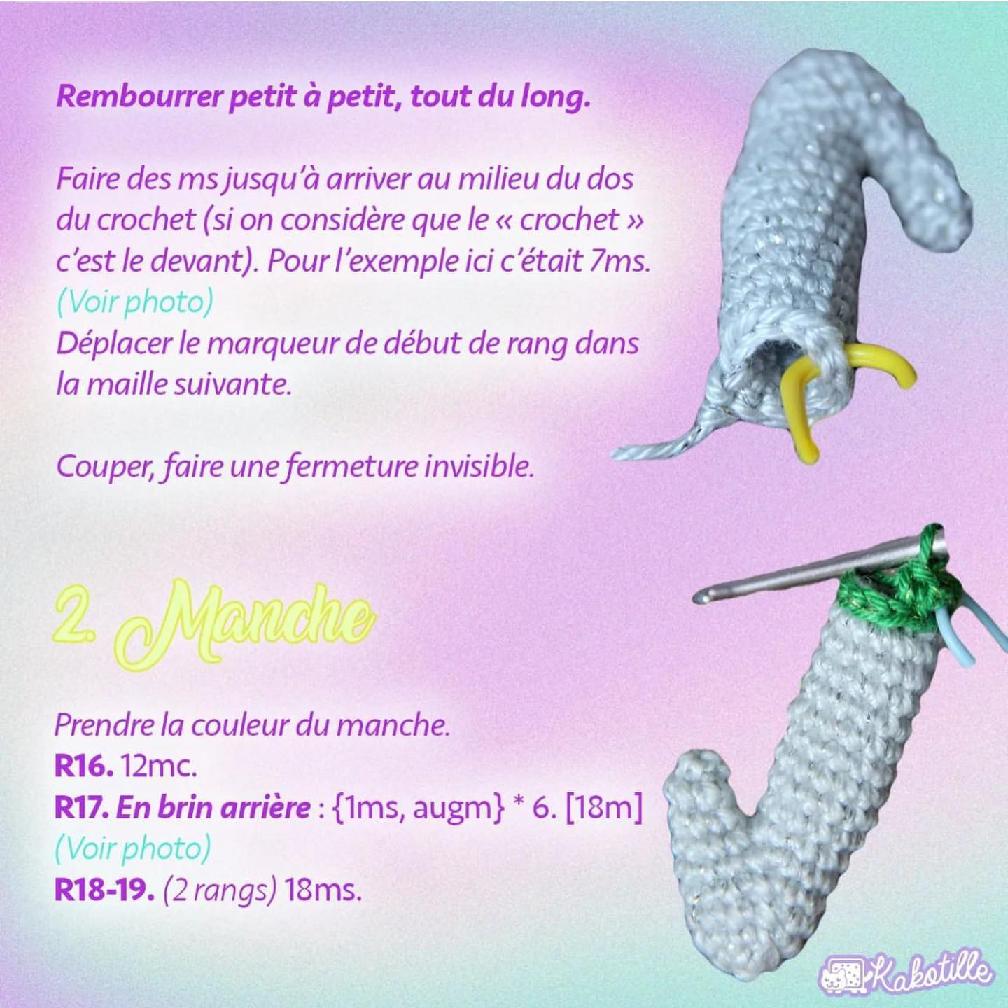 Crochy: Modèle gratuit de crochet amusant et coloré
