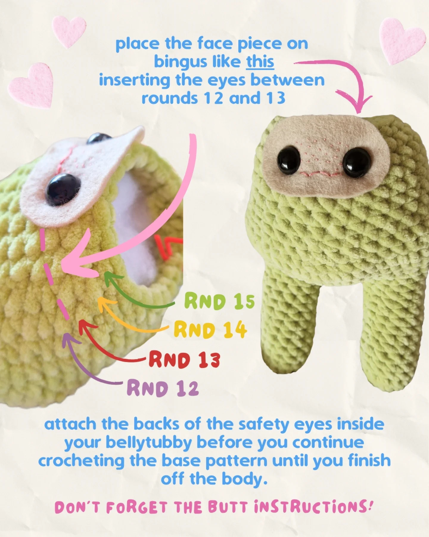 Cute Bellytubbies Crochet Pattern for Adorable Plush Toys