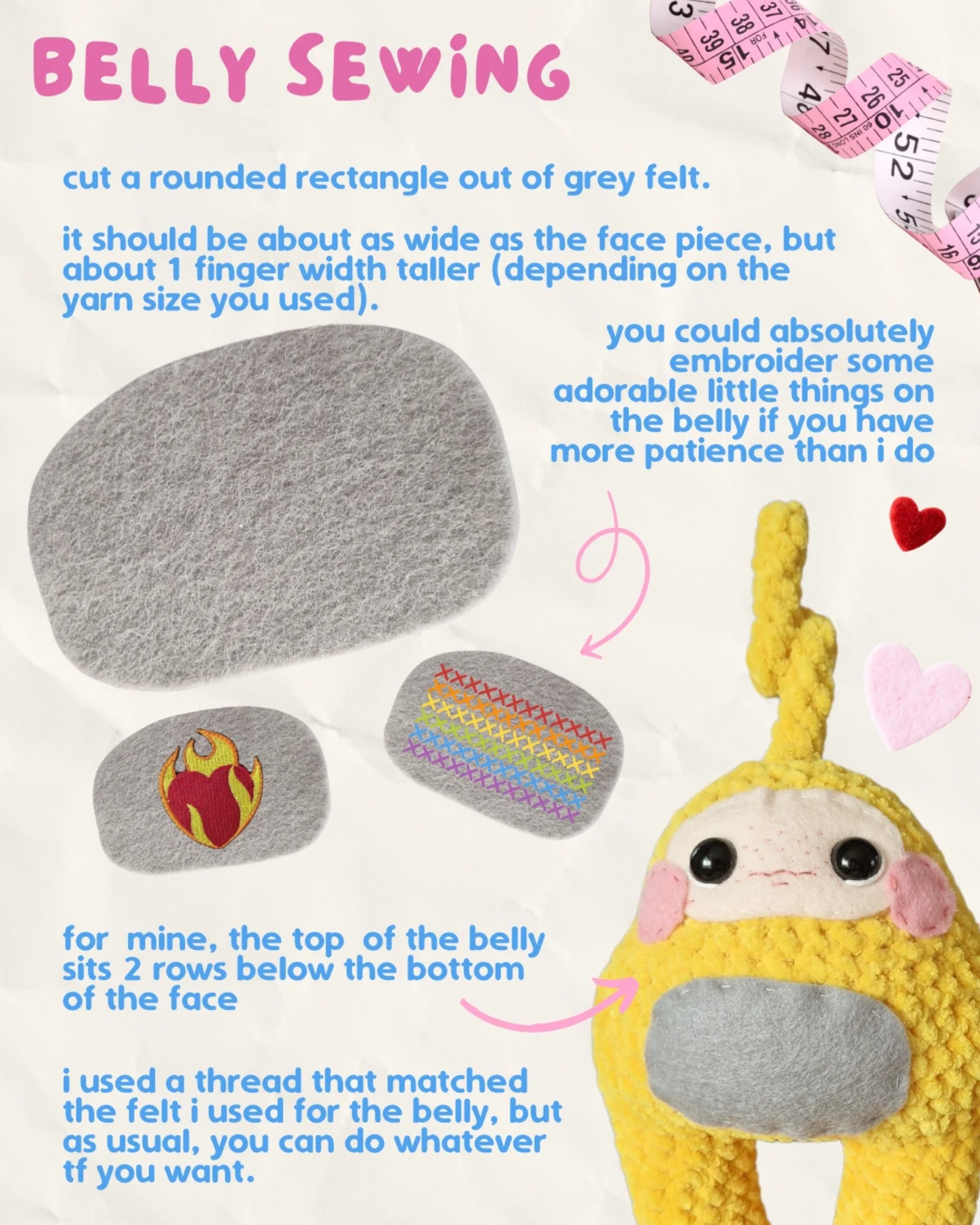 Cute Bellytubbies Crochet Pattern for Adorable Plush Toys