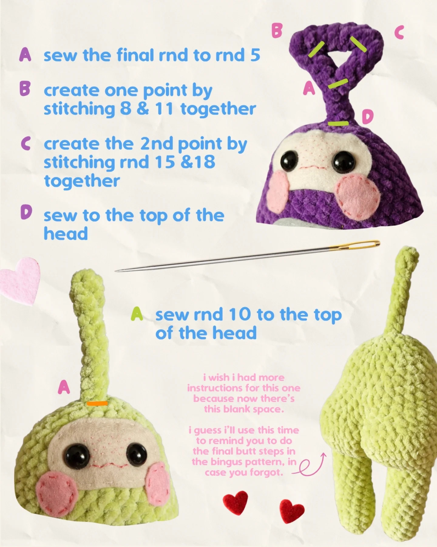 Cute Bellytubbies Crochet Pattern for Adorable Plush Toys