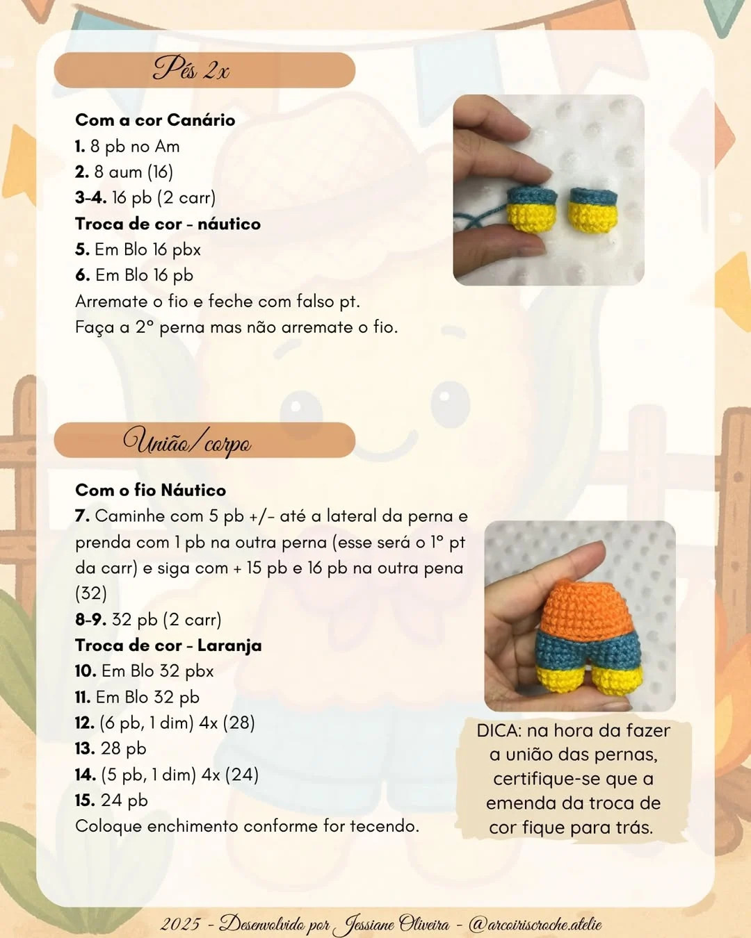 Cute Corn Doll Crochet Pattern for Beginners - Free Tutorial