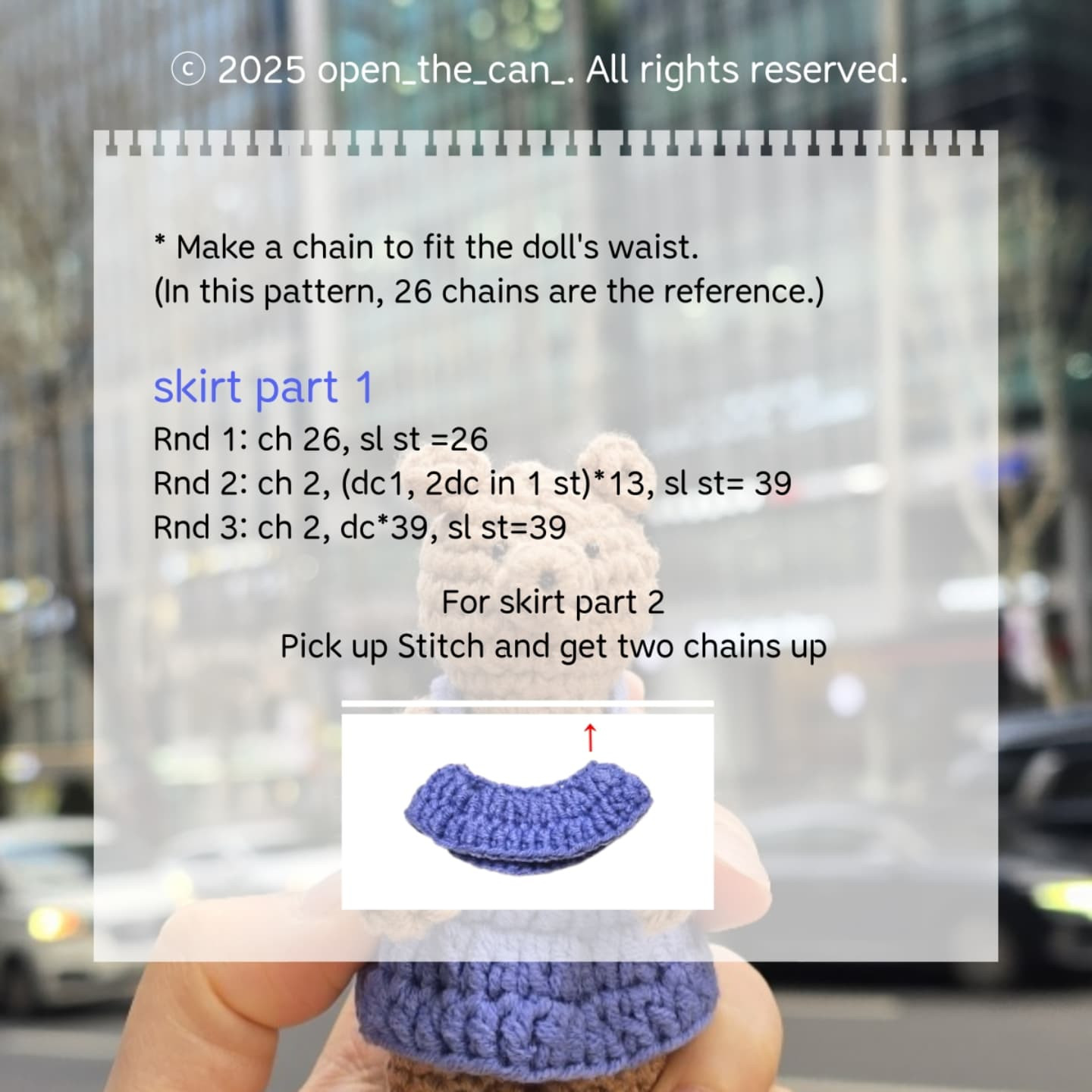 Cute Crochet Bear in One-Piece Outfit for Beginners