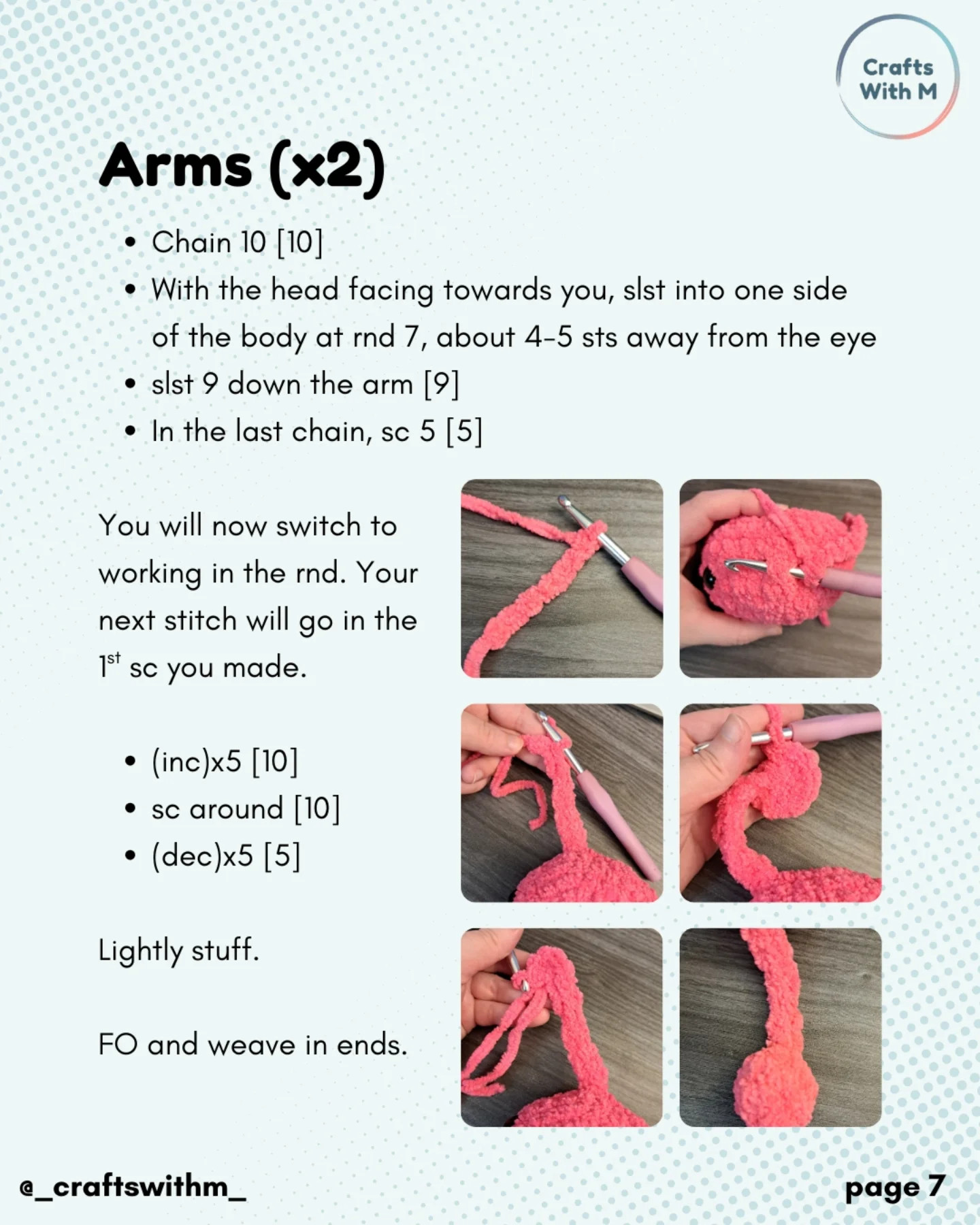 Cute Crochet Desk Blobs: Free Pattern for Beginners