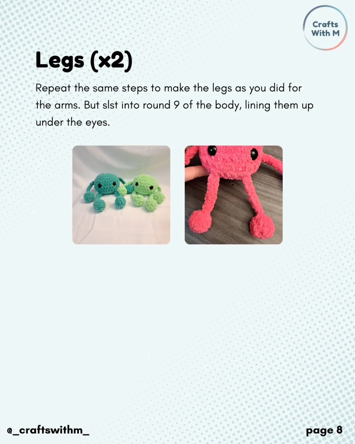 Cute Crochet Desk Blobs: Free Pattern for Beginners