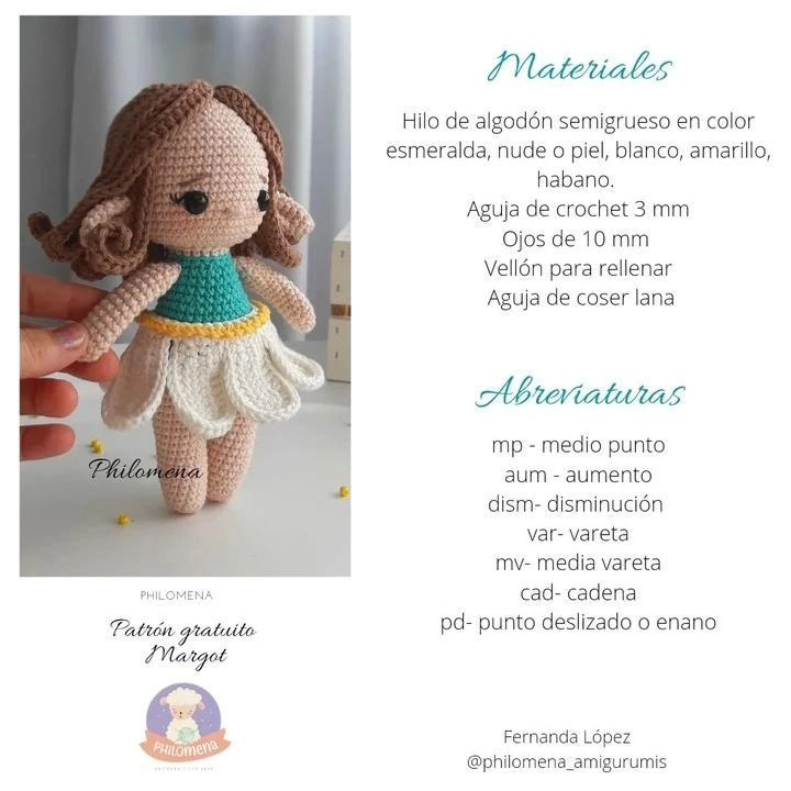 Cute Crochet Doll Pattern for Beginners