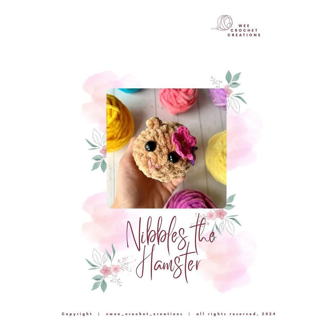 Cute Crochet Kitty Pattern with Flower Accessory