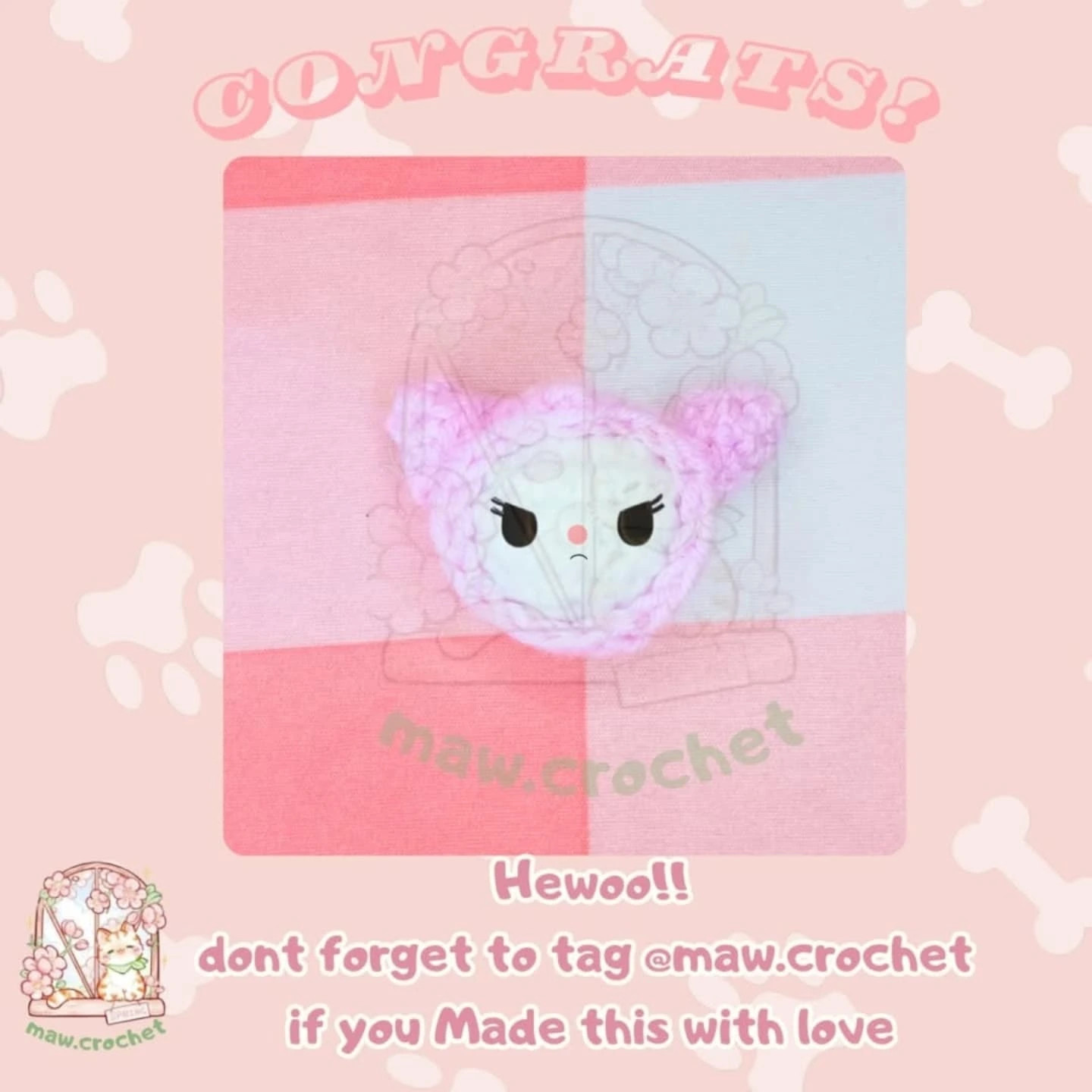 Cute Kuromi Crochet Pattern for Easy Crafting Fun