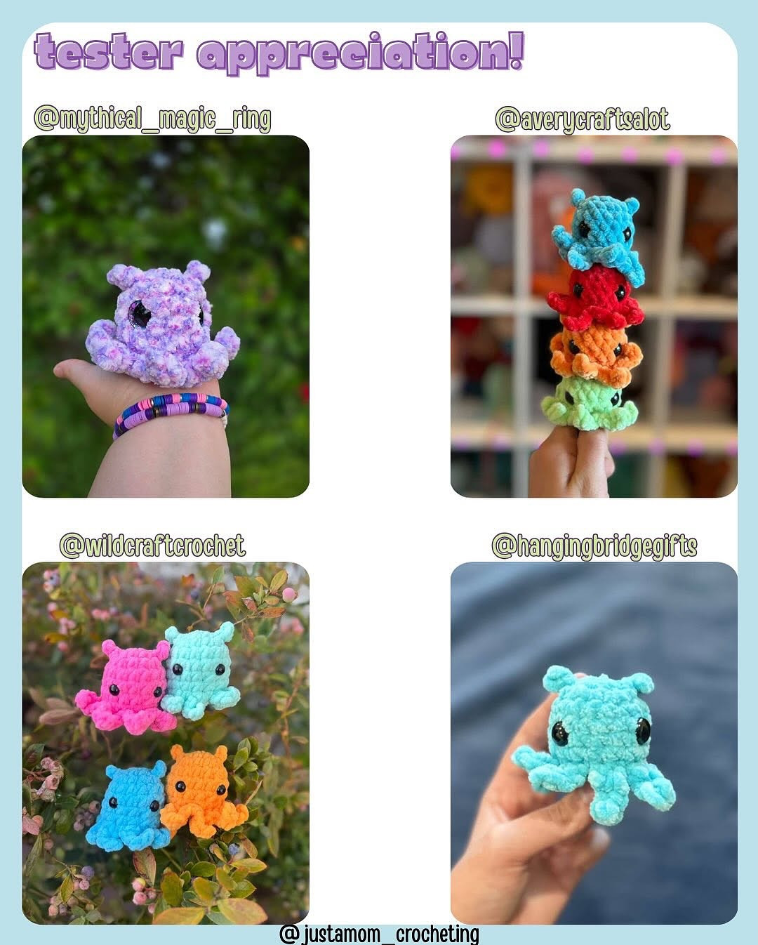 Cute Mini Crochet Creatures: Free Pattern, No Sewing Needed!