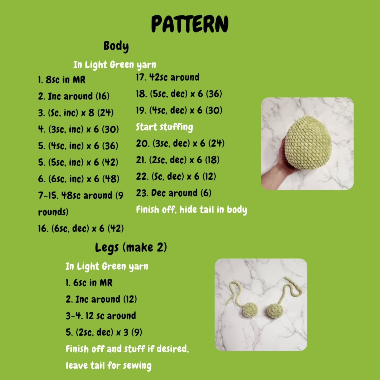 Cute Smoliv Crochet Pattern for Amigurumi Enthusiasts