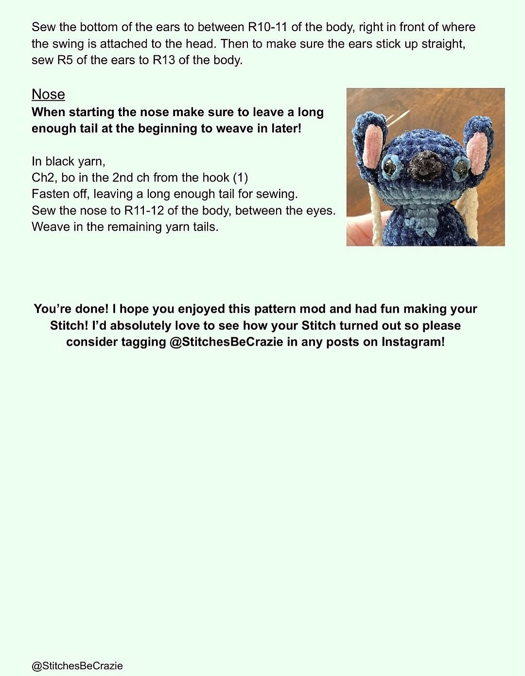 Cute Stitch Crochet Bag Pattern - Free DIY Tutorial