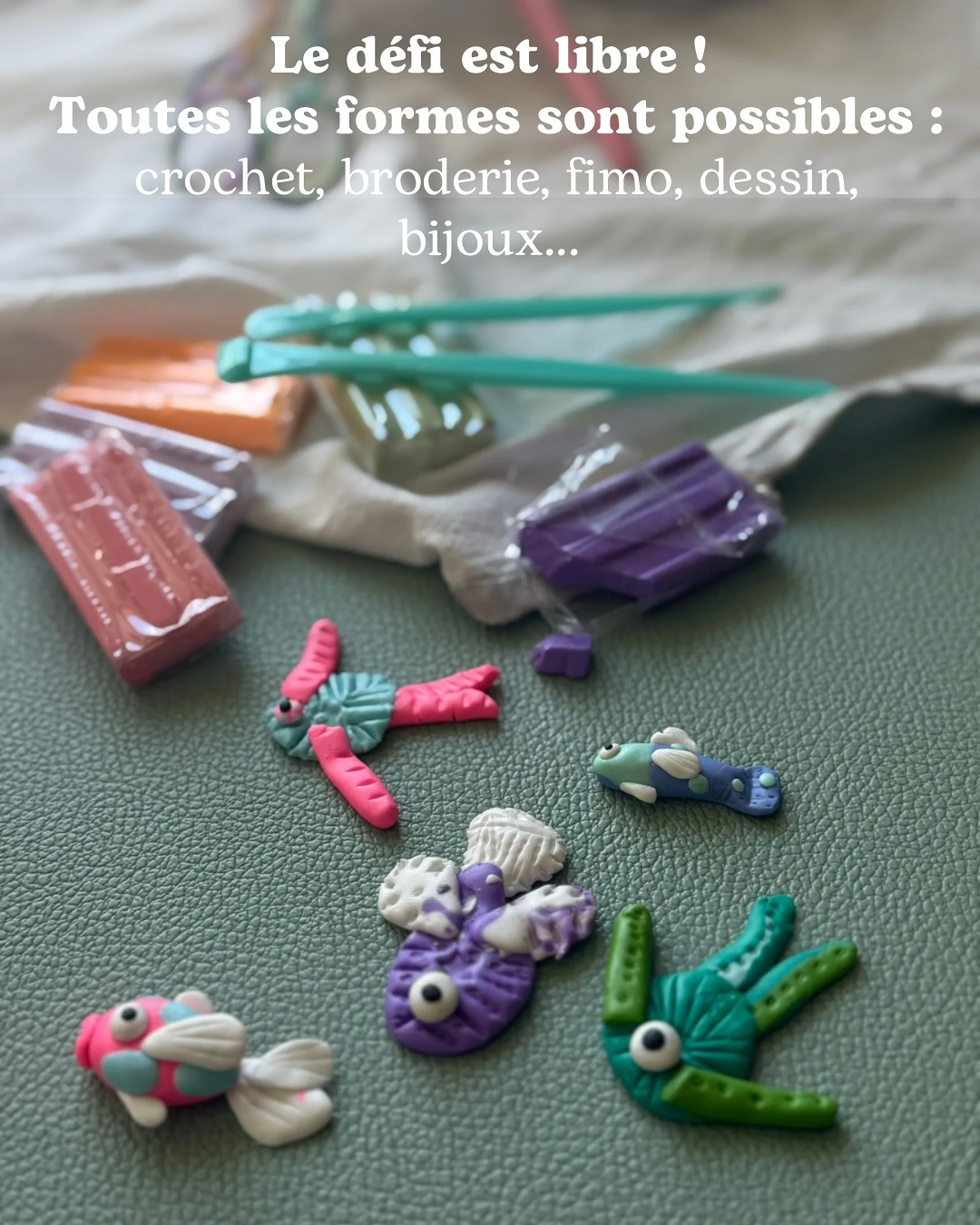 Défi Créatif: Poisson d'Avril Amigurumi Patron Gratuit