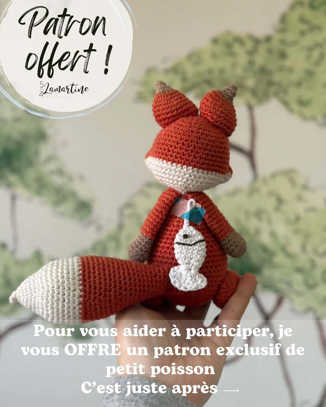 Défi Créatif: Poisson d'Avril Amigurumi Patron Gratuit