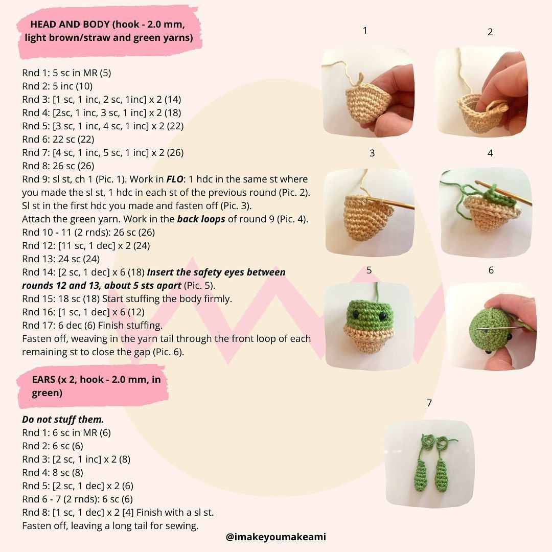 Easter Bunny Cactus Amigurumi Pattern for Crochet Enthusiasts