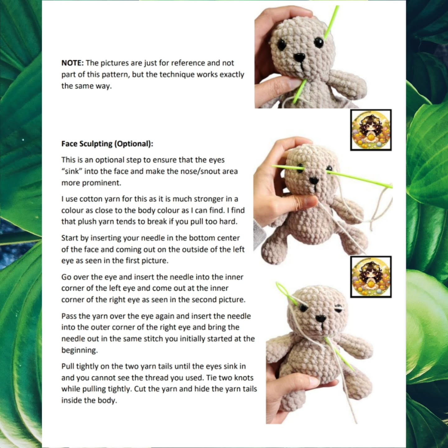 Easy Crochet Pattern for Bianca the Bunny