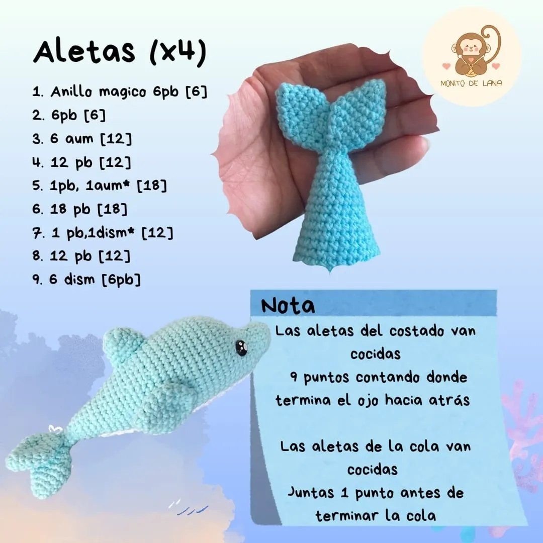 Free Crochet Dolphin Pattern for Amigurumi Enthusiasts
