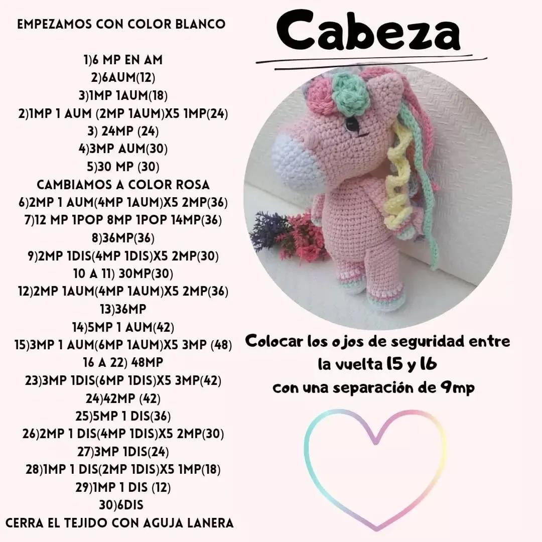 Free Crochet Pattern: Adorable Amigurumi Unicorn Toy