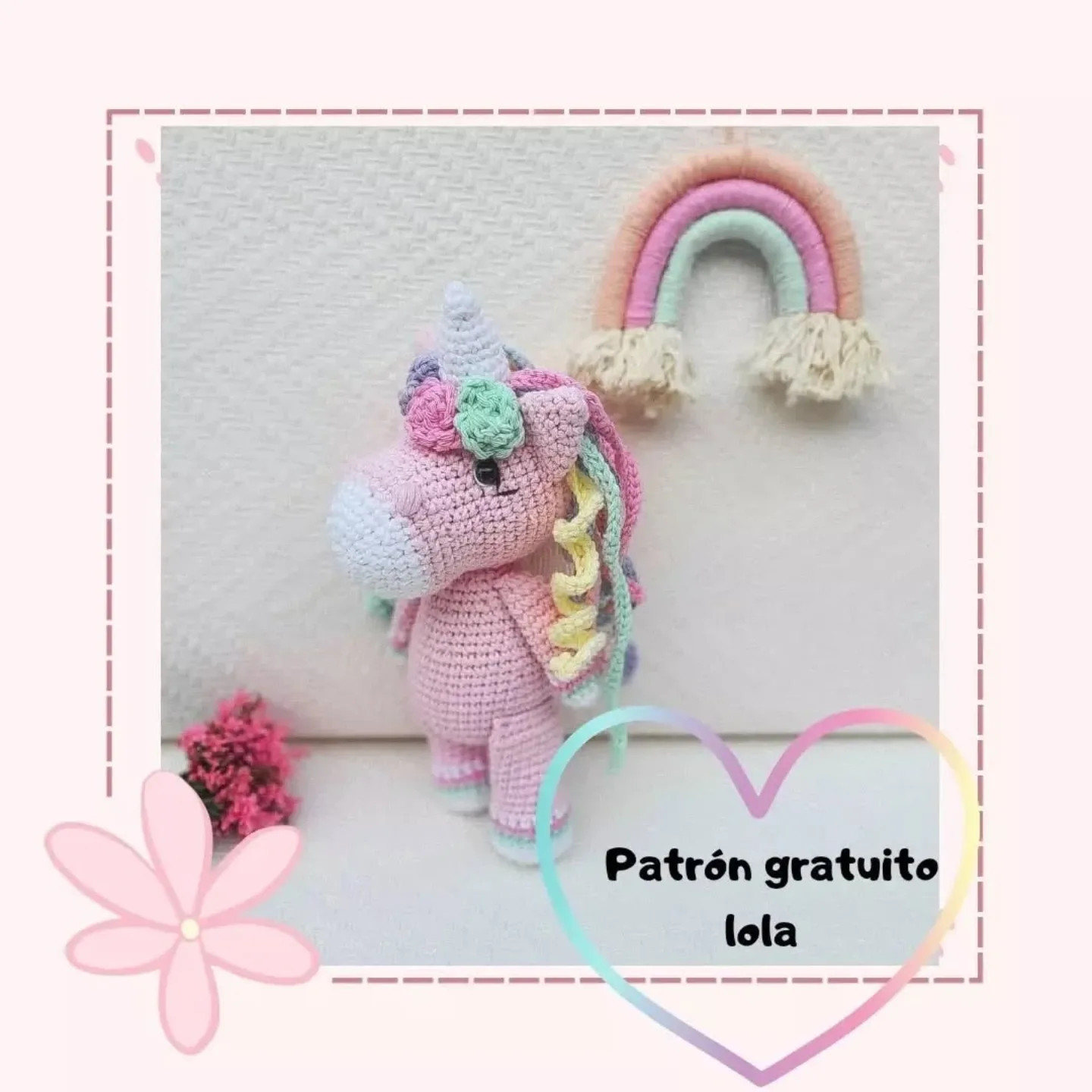 Free Crochet Pattern: Adorable Amigurumi Unicorn Toy