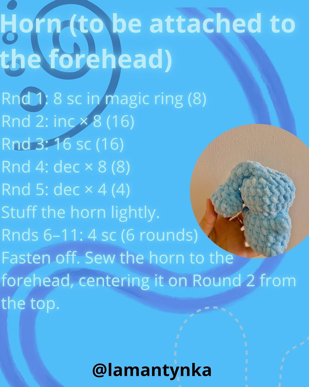 Free Crochet Pattern: Adorable Blue Alien Amigurumi Design