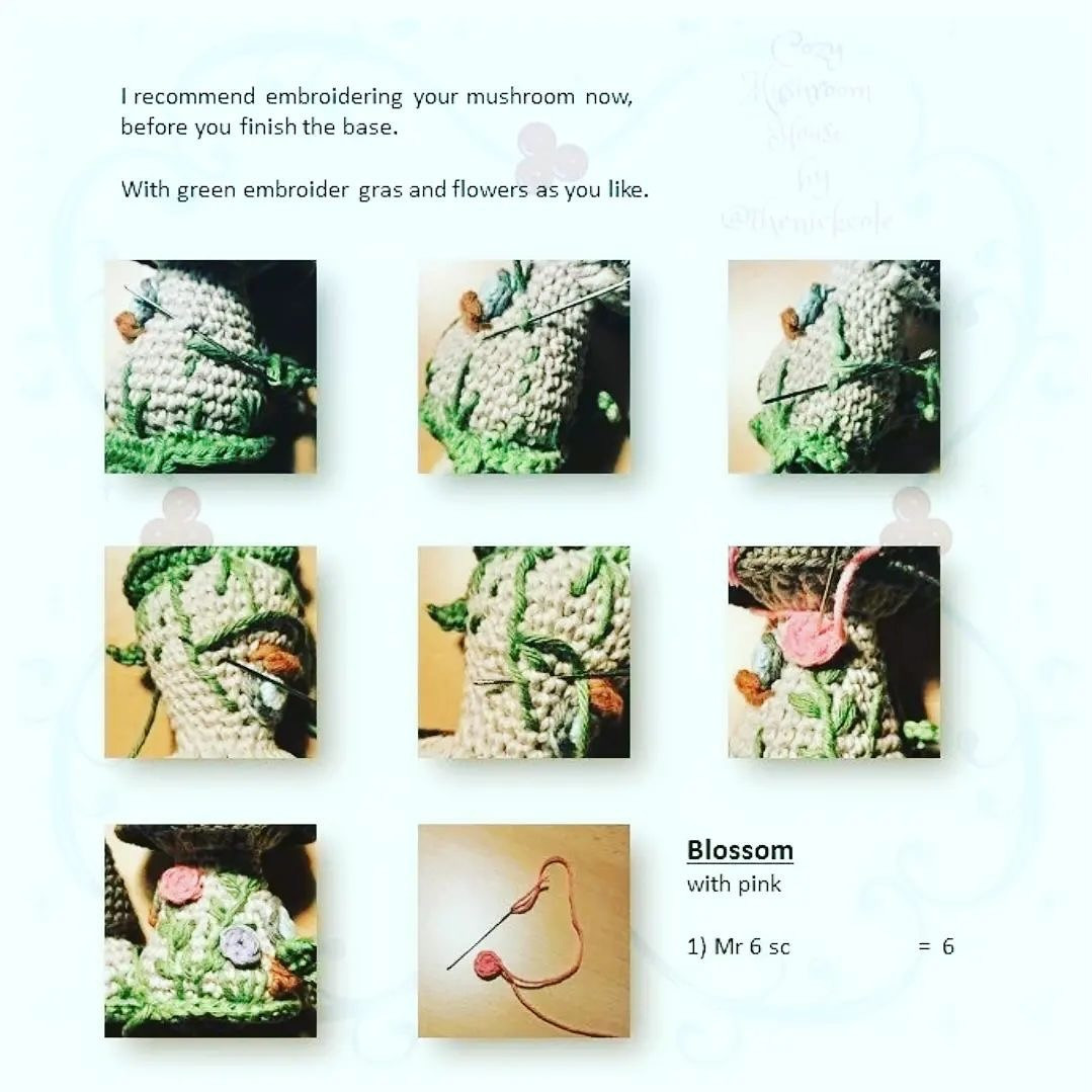 Free Crochet Pattern: Cozy Mushroom House Tutorial Part 1