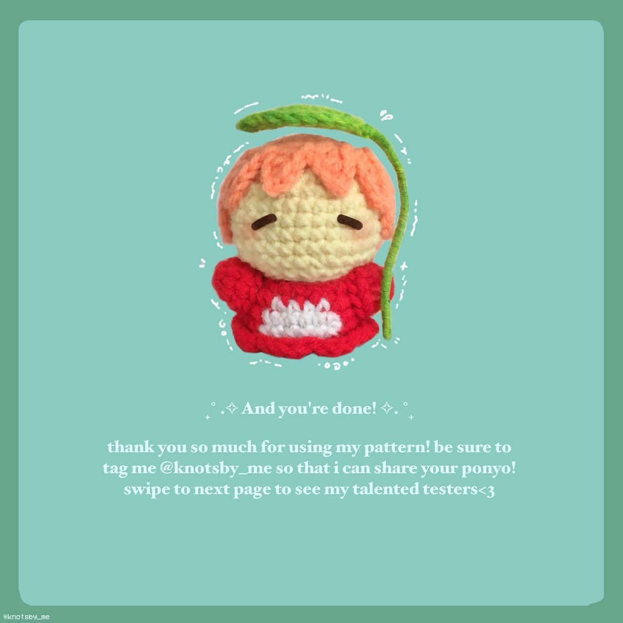 Free Crochet Pattern: Cute Amigurumi Character with Leaf