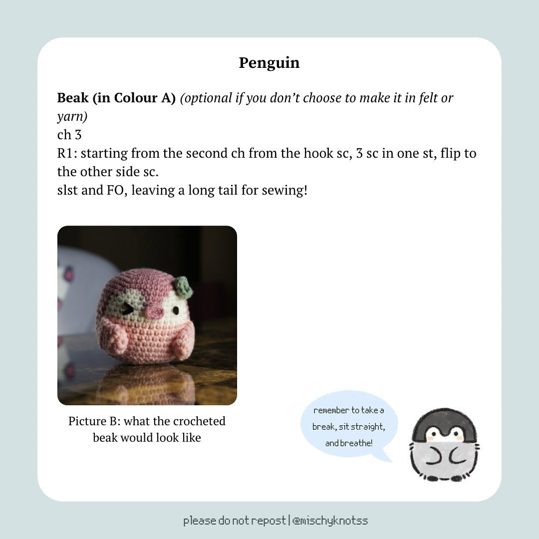 Free Crochet Pattern: Cute Clover Penguins for Beginners
