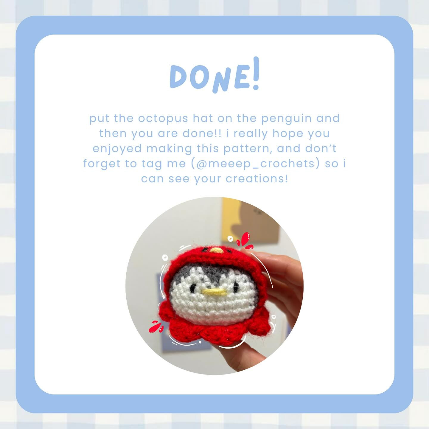 Free Crochet Pattern: Cute Penguin Amigurumi Design