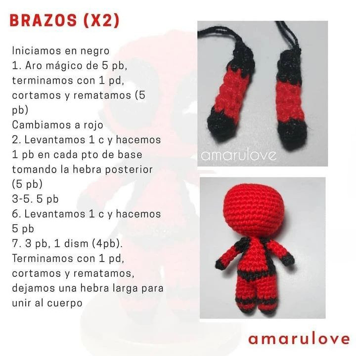 Free Crochet Pattern: Cute Superhero Amigurumi Design