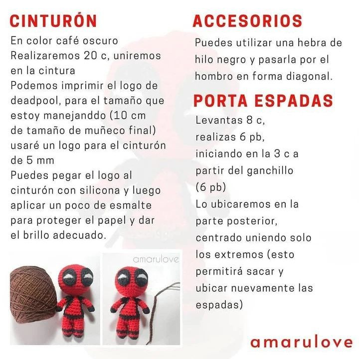 Free Crochet Pattern: Cute Superhero Amigurumi Design