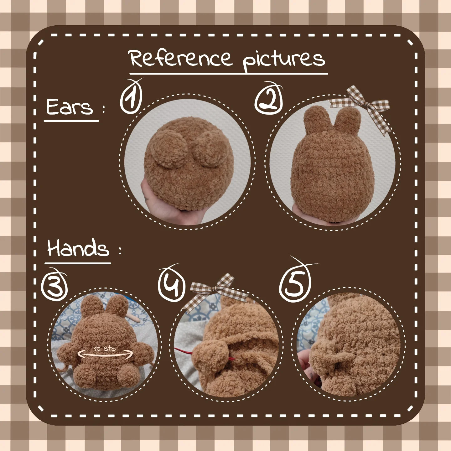 Free Crochet Pattern for Adorable Choco Molang Plush Toy