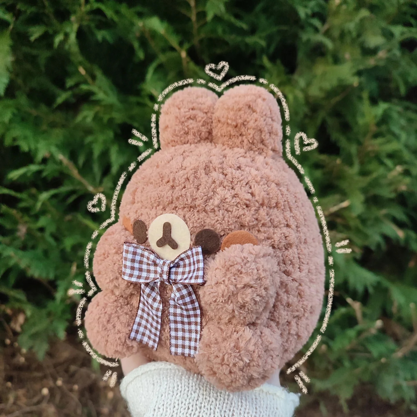 Free Crochet Pattern for Adorable Choco Molang Plush Toy