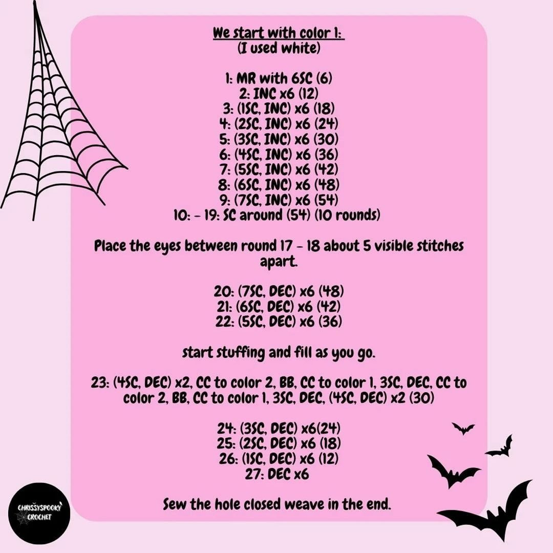 Free Crochet Pattern for Adorable Sad Bat Plush Toy