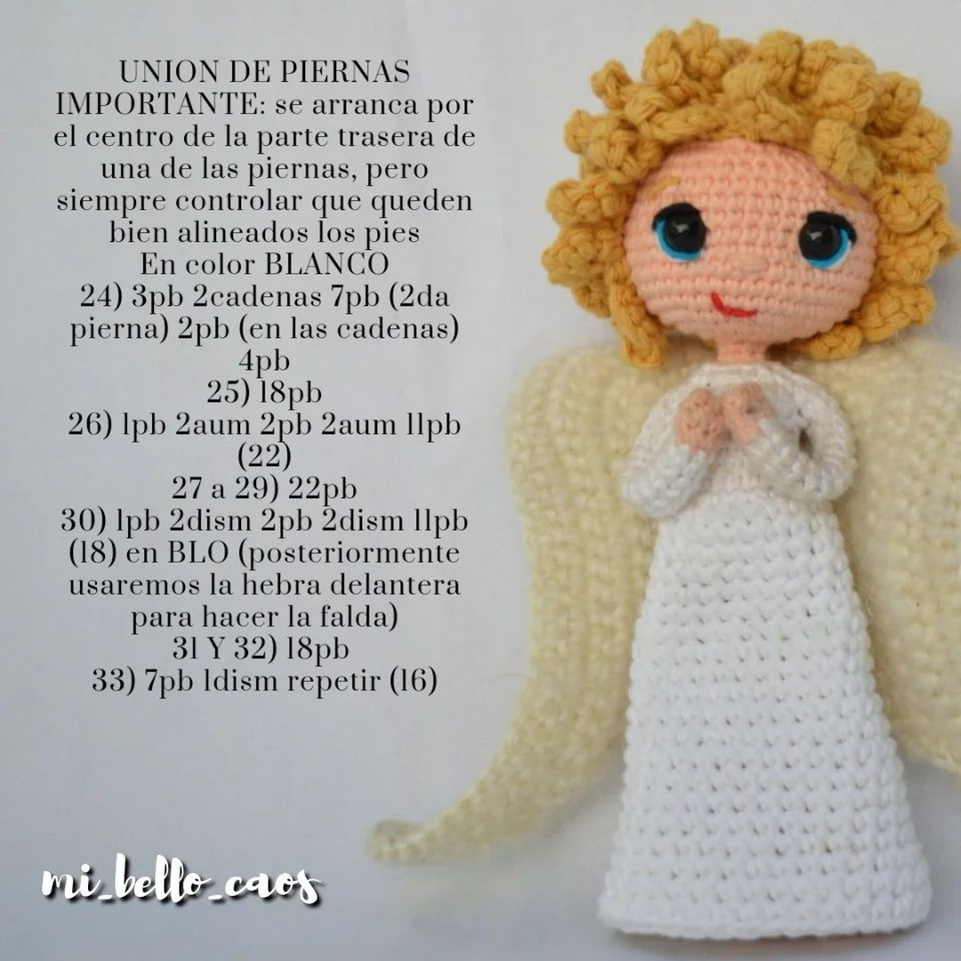 Free Crochet Pattern for Christmas Nativity Scene and Angel
