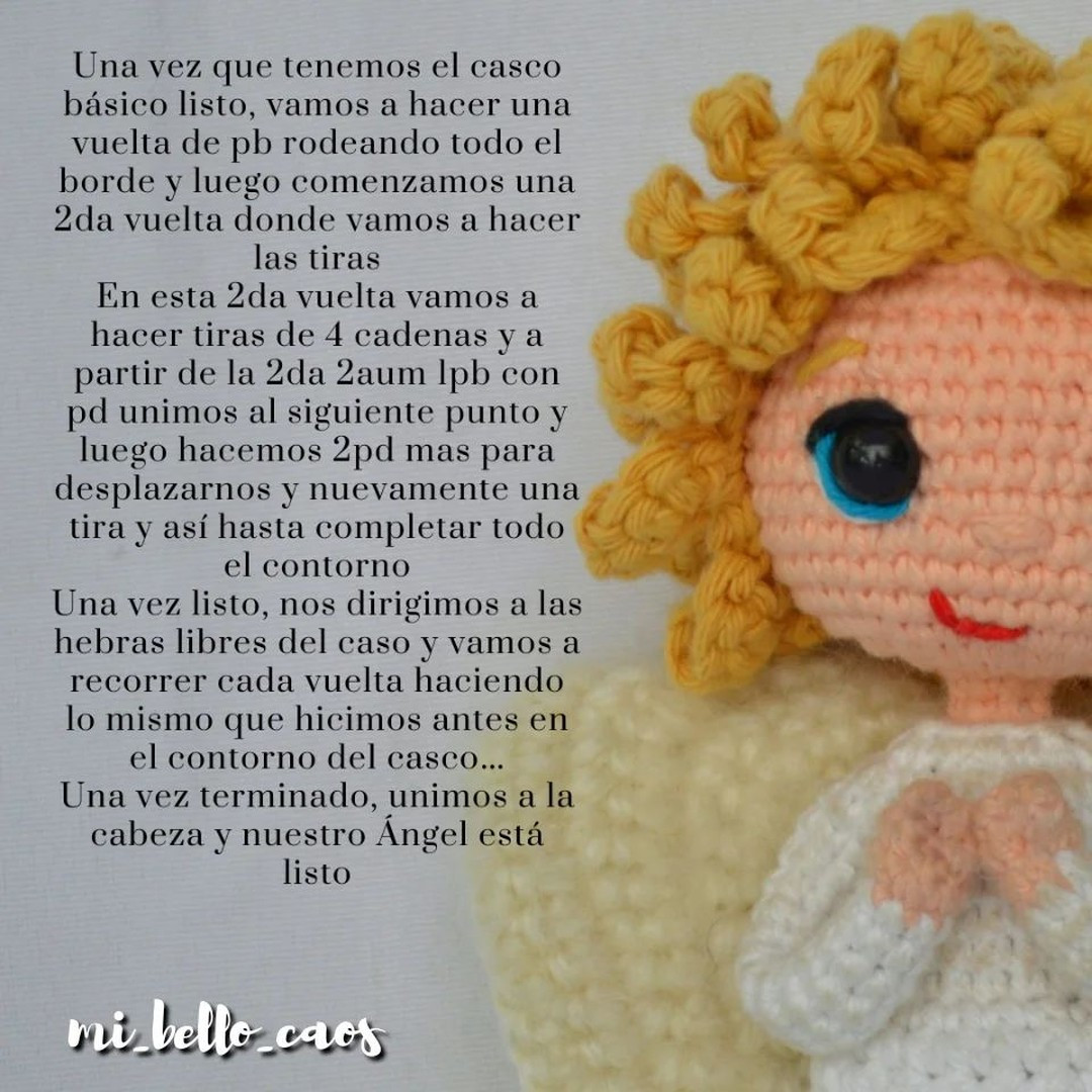 Free Crochet Pattern for Christmas Nativity Scene and Angel