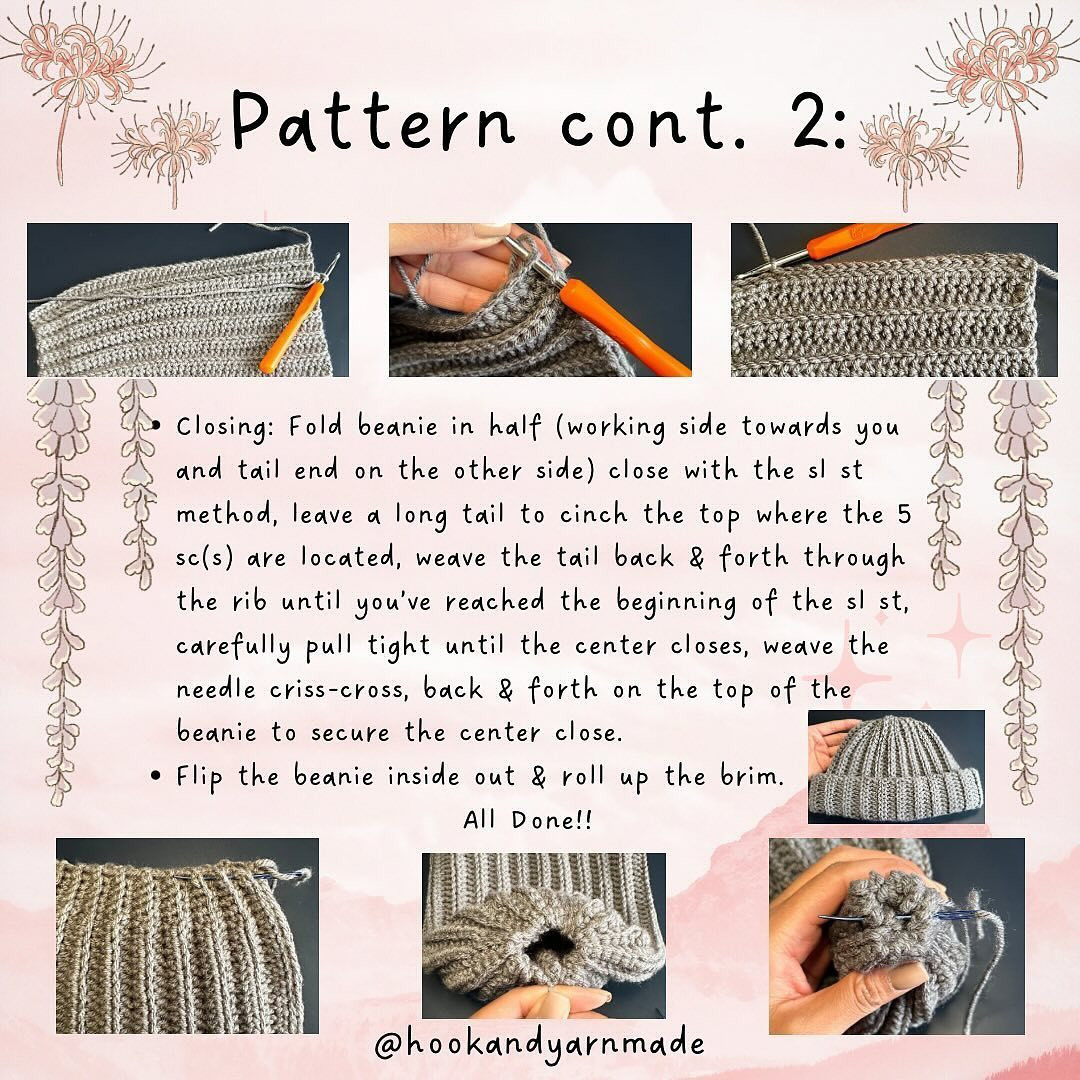 Free Crochet Pattern for Cozy Fisherman Beanie