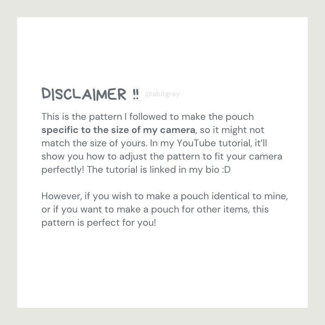 Free Crochet Pattern for Cute Digital Camera Pouch
