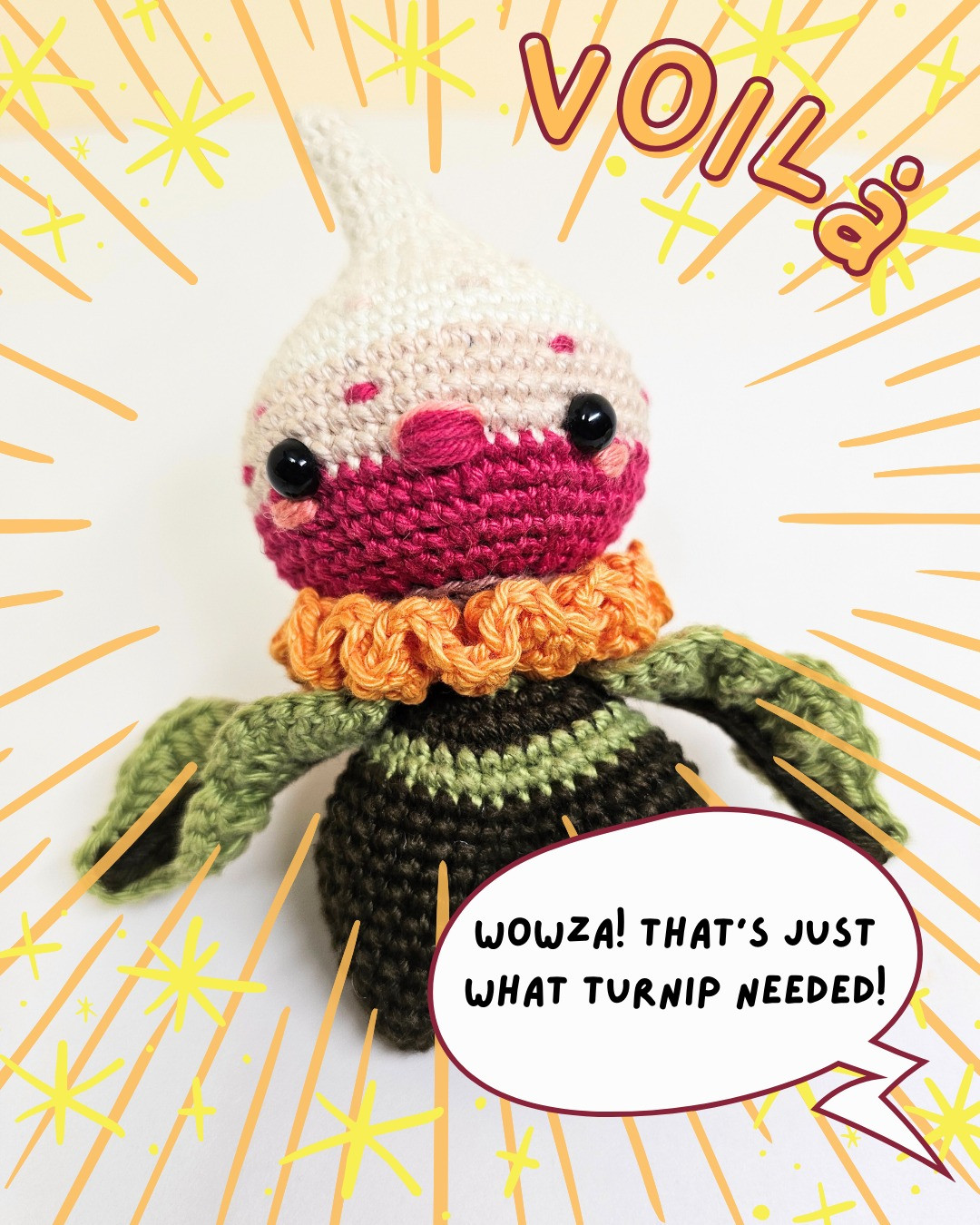 Free Crochet Pattern for Cute Elizabethan Collar Amigurumi