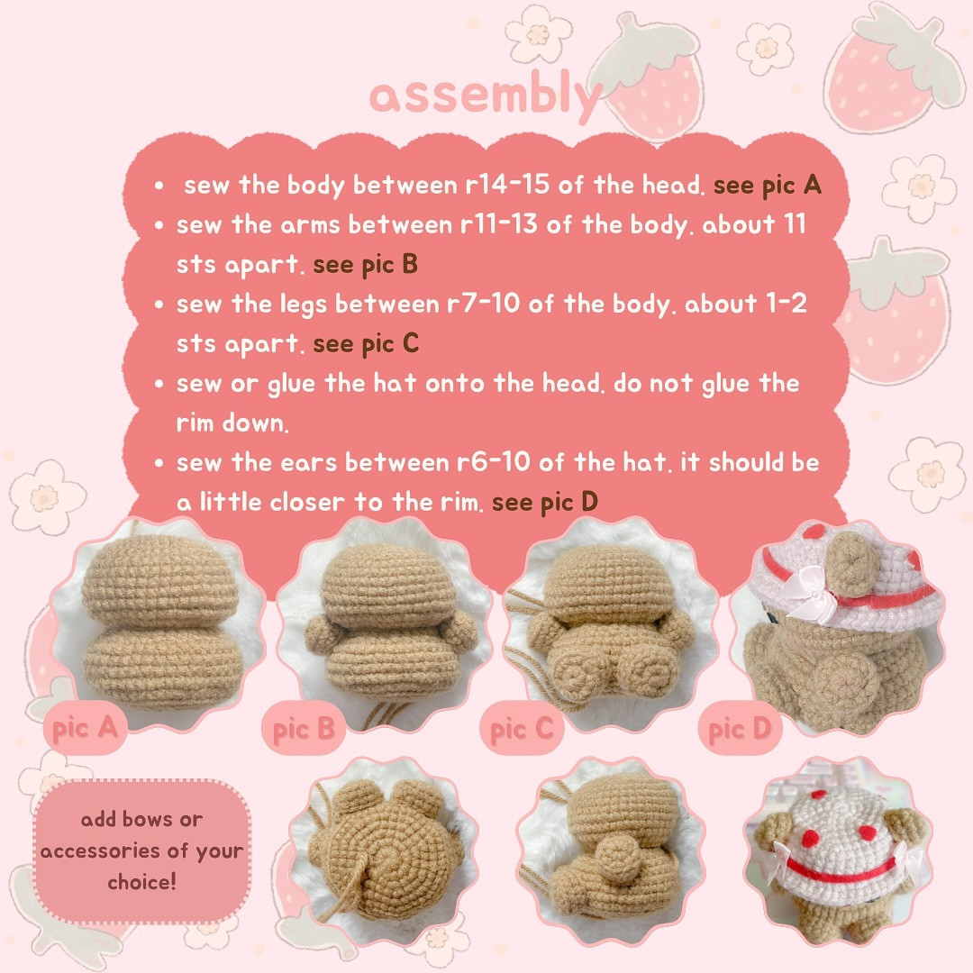 Free Crochet Pattern for Cute Little Bear