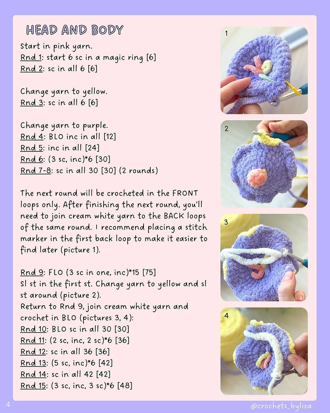 Free Crochet Pattern for Cute Teapot Character Design