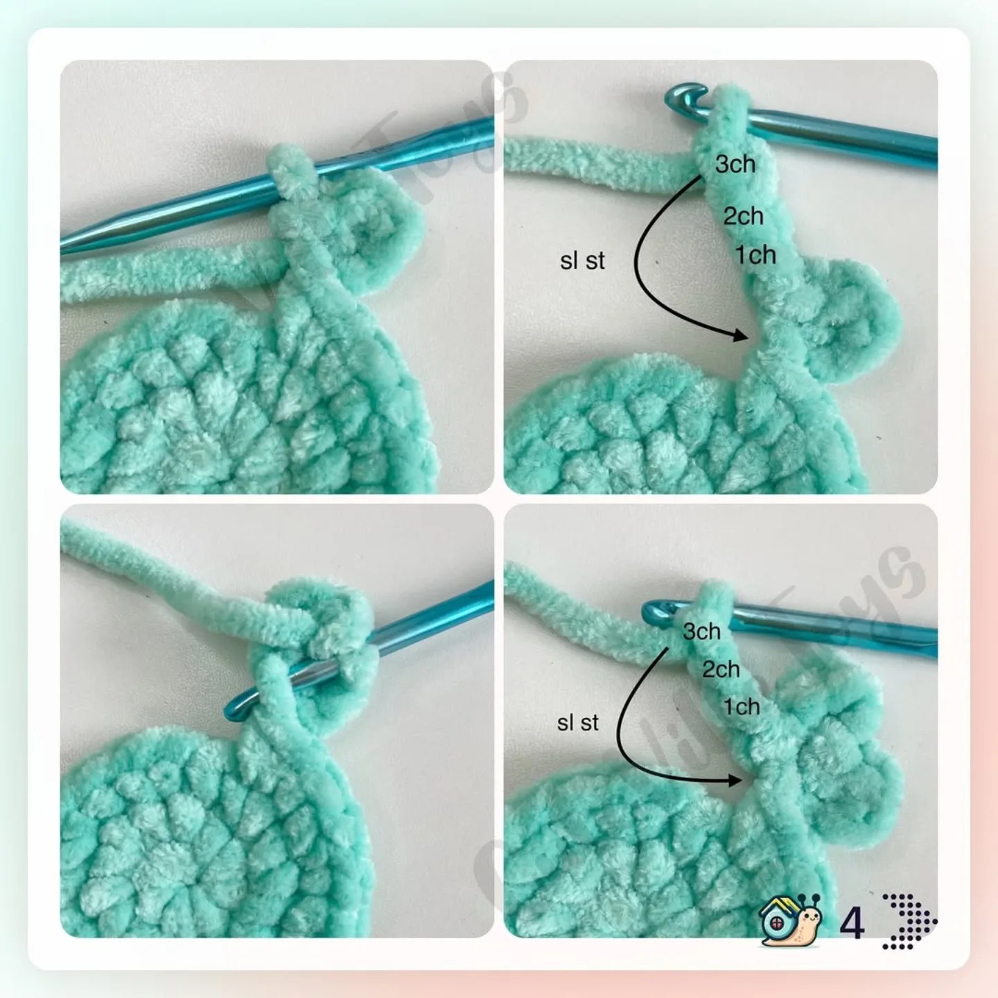 Free Crochet Pattern for Fast & Simple Little Frog